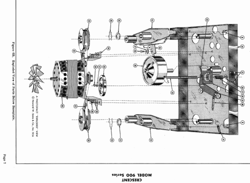 900 Series Model 903; Crescent Industries, (ID = 475557) Ton-Bild