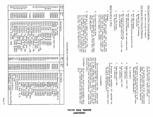 900 Series Model 903; Crescent Industries, (ID = 475560) Ton-Bild