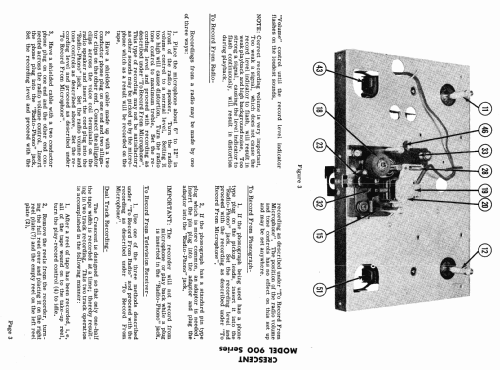 900 Series Model 907; Crescent Industries, (ID = 475566) R-Player