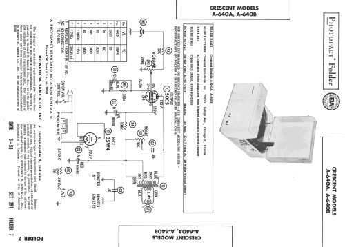 A-640-A; Crescent Industries, (ID = 2553881) Ton-Bild