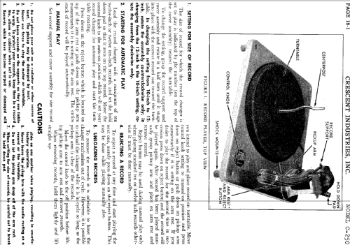 C-250 ; Crescent Industries, (ID = 759353) Sonido-V