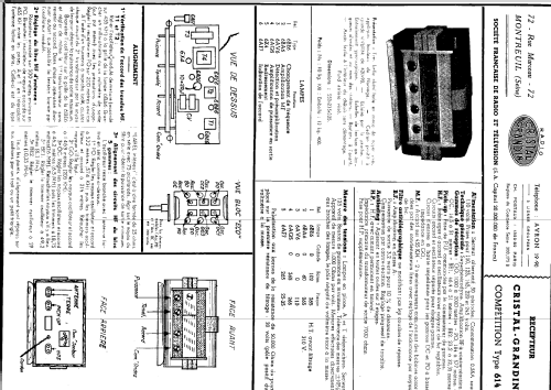 Cristal-Grandin Compétition 614; Grandin, Cristal- (ID = 1198119) Radio