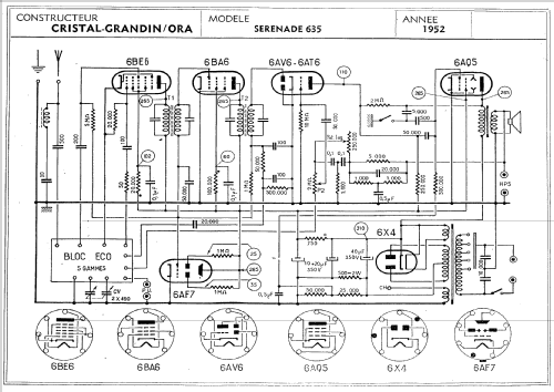 Cristal-Grandin Serenade 635; Grandin, Cristal- (ID = 1199606) Radio