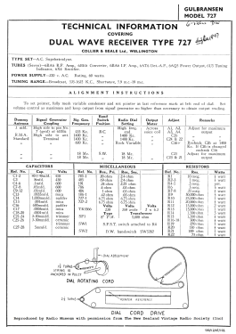 Gulbransen 727; Cromwell, Gulbransen (ID = 2779357) Radio