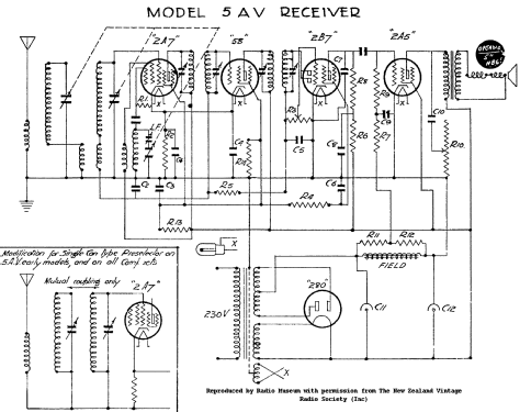 Cromwell 5AV; Cromwell, Gulbransen (ID = 2769004) Radio