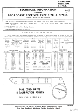 Cromwell 618R; Cromwell, Gulbransen (ID = 2878766) Radio