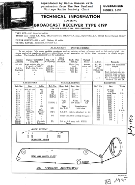 Cromwell 619P; Cromwell, Gulbransen (ID = 3118341) Radio