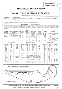 Cromwell 6 Valve Dual-Wave Radiogram 6251E; Cromwell, Gulbransen (ID = 2996562) Radio