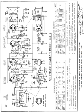 Cromwell 6 Valve Dual-Wave Radiogram 6251E; Cromwell, Gulbransen (ID = 2996563) Radio