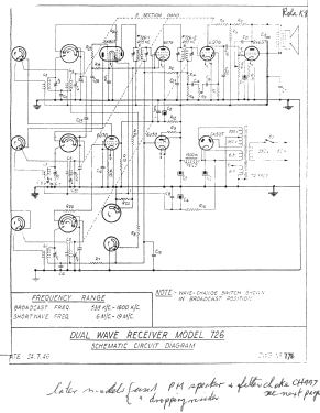 Cromwell Stratoliner 726; Cromwell, Gulbransen (ID = 3029794) Radio