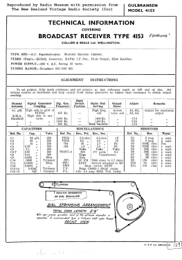 Gulbransen 4153; Cromwell, Gulbransen (ID = 2892133) Radio