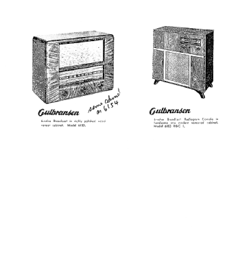 Gulbransen 6153; Cromwell, Gulbransen (ID = 2927798) Radio