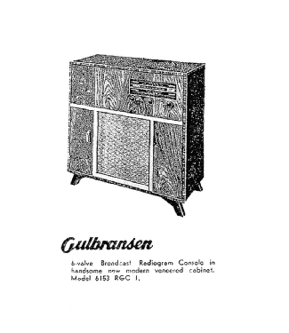 Gulbransen 6153 RG1; Cromwell, Gulbransen (ID = 2927943) Radio