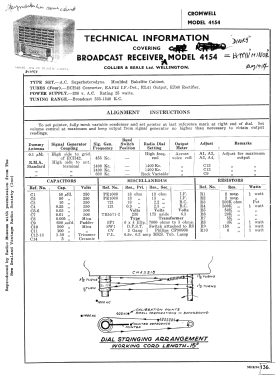 Gulbransen Dinky 4154; Cromwell, Gulbransen (ID = 3093894) Radio