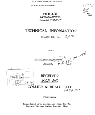 Pacemaker 5M0; Cromwell, Gulbransen (ID = 3019060) Radio