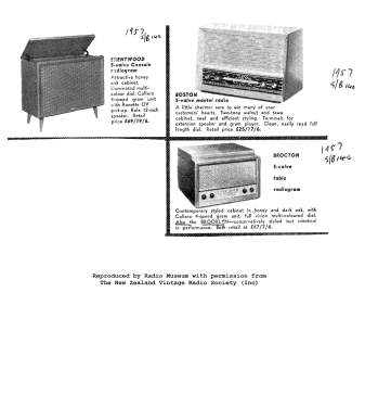 Pacemaker Boston ; Cromwell, Gulbransen (ID = 2802180) Radio