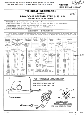 Pacemaker Leader 5155AB Radio Cromwell, Gulbransen NZ, Pacemaker ...