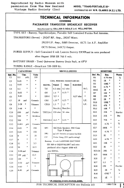 Transistorised-58 Trans-Portable 58; Cromwell, Gulbransen (ID = 3099198) Radio