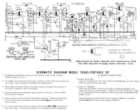 Transistorised-58 Trans-Portable 58; Cromwell, Gulbransen (ID = 3099199) Radio