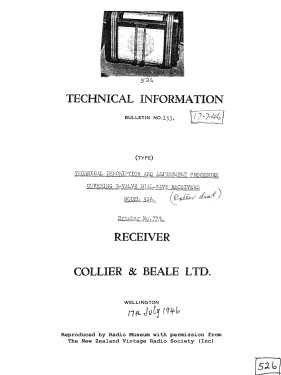 Gulbransen Traveller 526; Cromwell, Gulbransen (ID = 2798760) Radio