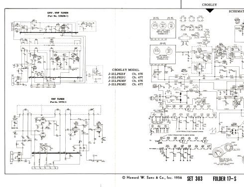 J-21LPKMU Ch= 477; Crosley Radio and (ID = 2702992) Television