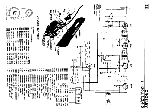 11-121 ; Crosley Radio and (ID = 812878) Radio