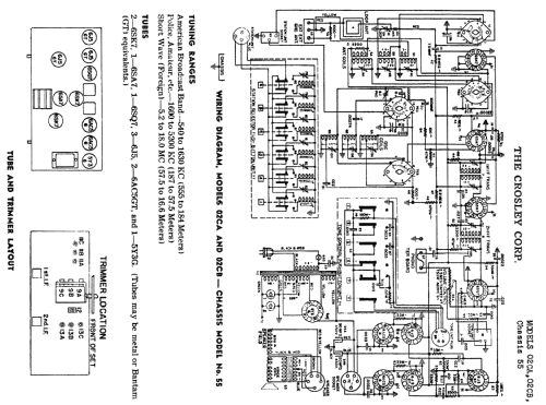 02CA Ch= 55; Crosley Radio Corp.; (ID = 102806) Radio