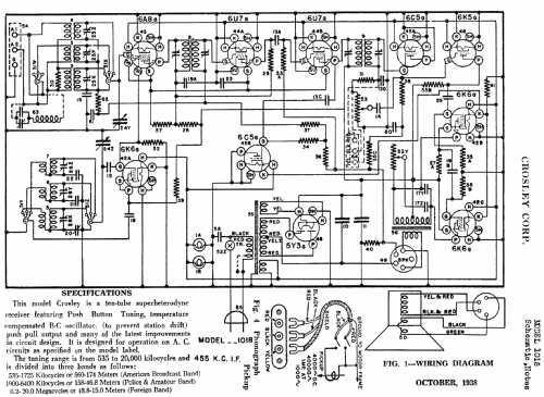 1018 ; Crosley Radio Corp.; (ID = 96966) Radio