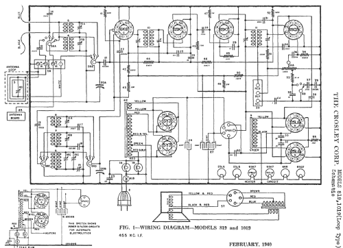 1019M Ch= 1019; Crosley Radio Corp.; (ID = 267849) Radio