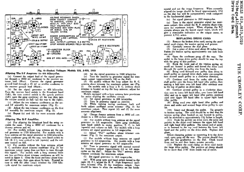 1019M Ch= 1019; Crosley Radio Corp.; (ID = 267851) Radio