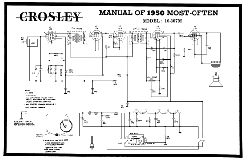 10-307M ; Crosley Radio Corp.; (ID = 105622) Radio