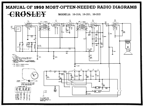 10-310 ; Crosley Radio Corp.; (ID = 105522) Radio