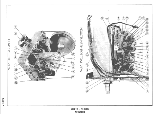 10-401 ; Crosley Radio Corp.; (ID = 1666495) Television