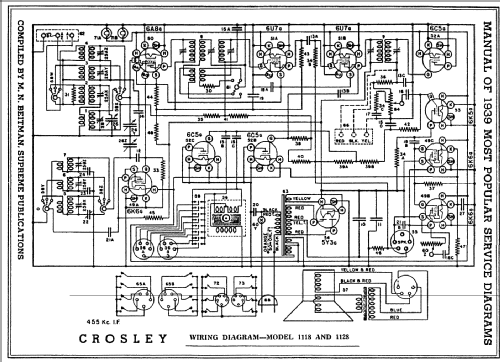 1118 ; Crosley Radio Corp.; (ID = 51721) Radio