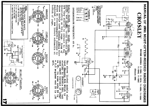 11-100U Ch= 301; Crosley Radio Corp.; (ID = 119053) Radio