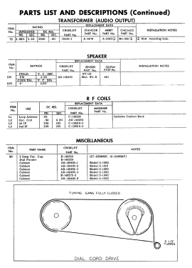 11-100U Ch= 301; Crosley Radio Corp.; (ID = 2882438) Radio