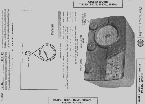 11-126U Ch= 312; Crosley Radio Corp.; (ID = 521008) Radio