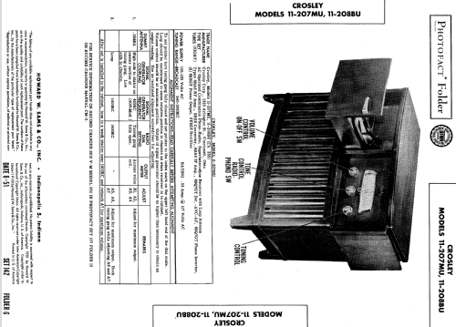 11-208BU Ch= 333; Crosley Radio Corp.; (ID = 584776) Radio