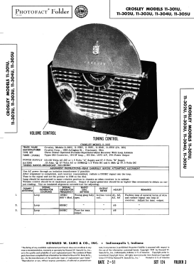 11-304U Ch= 303; Crosley Radio Corp.; (ID = 2852671) Radio