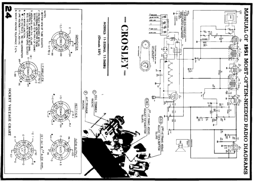 11-550MU Ch= 337; Crosley Radio Corp.; (ID = 120091) Radio