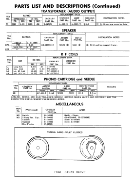 11-550MU Ch= 337; Crosley Radio Corp.; (ID = 2937755) Radio