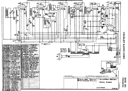 130 ; Crosley Radio Corp.; (ID = 133316) Radio