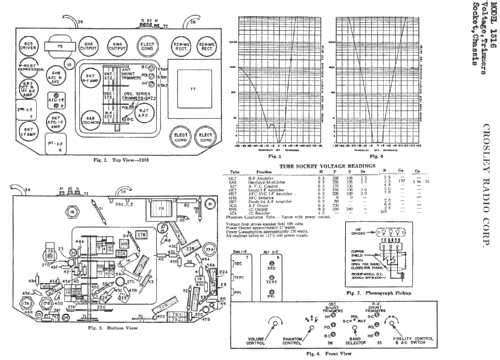 Model 167 Ch= 1316; Crosley Radio Corp.; (ID = 158508) Radio