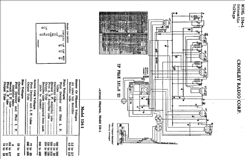 134-1 ; Crosley Radio Corp.; (ID = 489483) Radio