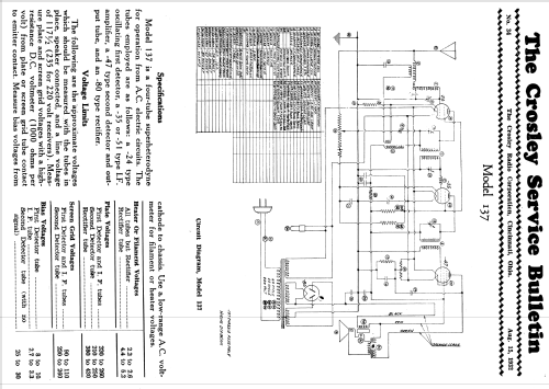 137 'New Pup' Ch= 137; Crosley Radio Corp.; (ID = 1610831) Radio