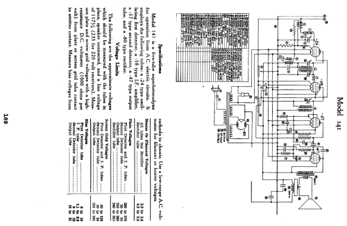 141 'Bigfella' Ch= 141; Crosley Radio Corp.; (ID = 1619478) Radio