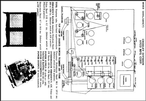 146-CS ; Crosley Radio Corp.; (ID = 378180) Radio