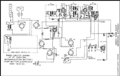 146CS Radio Crosley Radio Corp.; Cincinnati OH, build 1948 ...