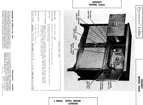 146-CS ; Crosley Radio Corp.; (ID = 586148) Radio