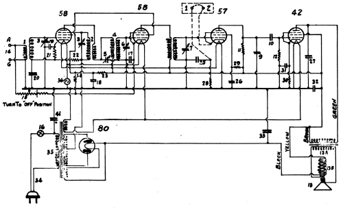 148 'Fiver' ; Crosley Radio Corp.; (ID = 1609162) Radio